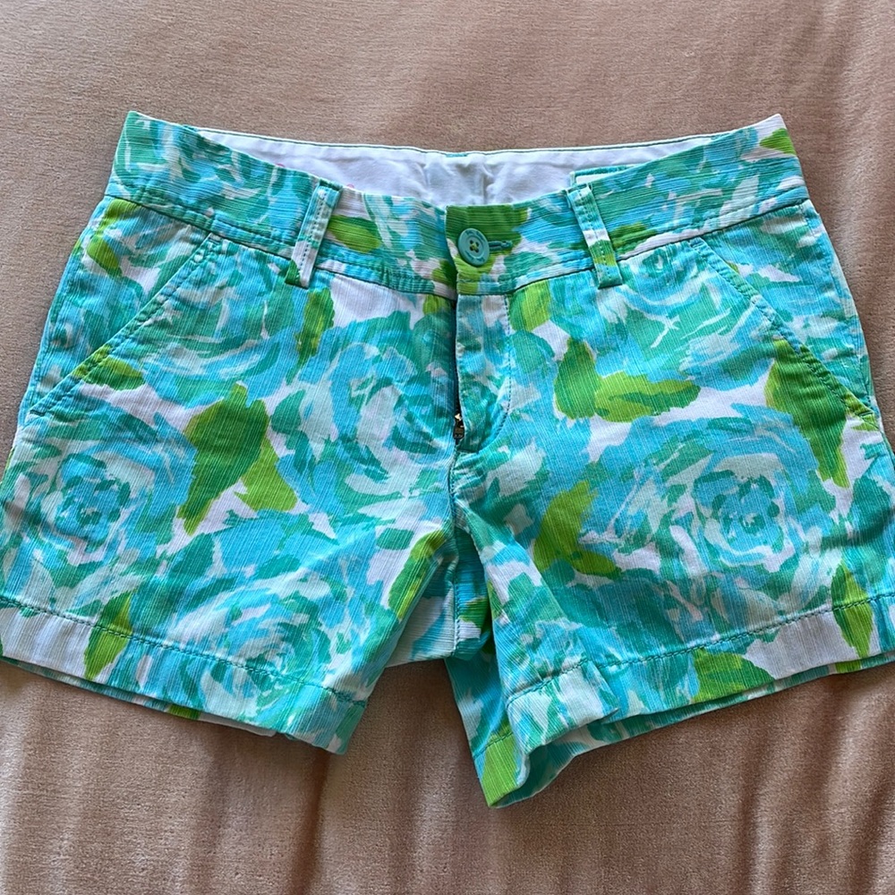 Lilly Pulitzer sz0 Callahan shorts 5”